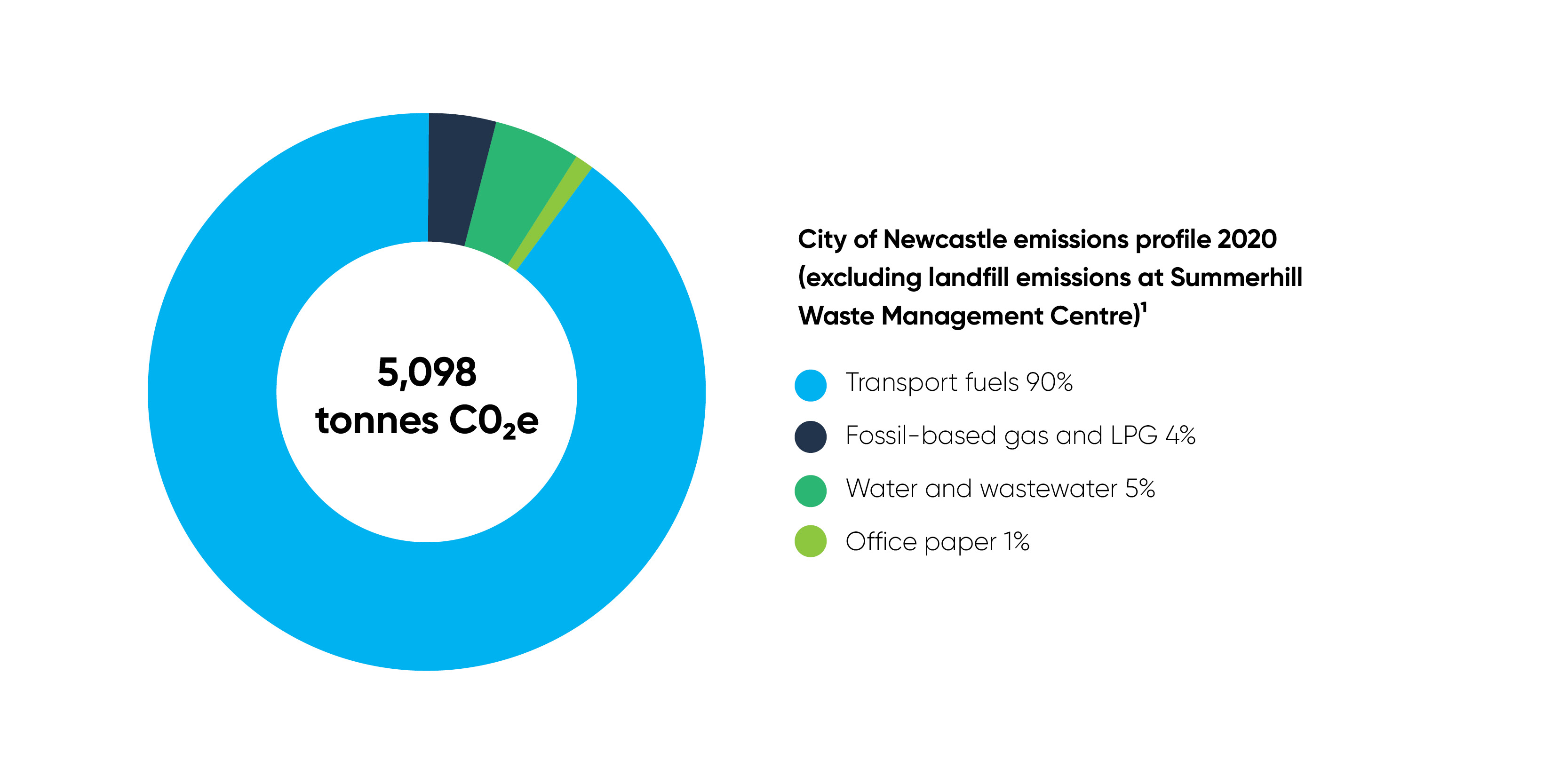 Newcastle's emissions profile
