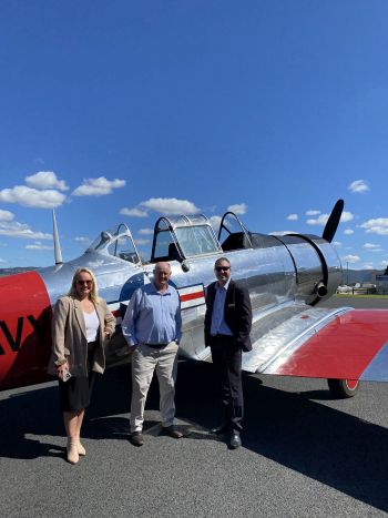 IMAGE CAPTION: (l-r) Newcastle Lord Mayor Nuatali Nelmes, Upper Hunter Shire Mayor Maurice Collison and Muswellbrook Shire Mayor Steve Reynolds at a recent meeting of the Hunter Joint Organisation.