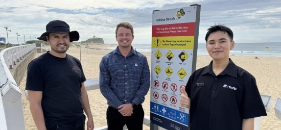 City of Newcastle overcomes language barriers to keep beachgoers safe in the surf