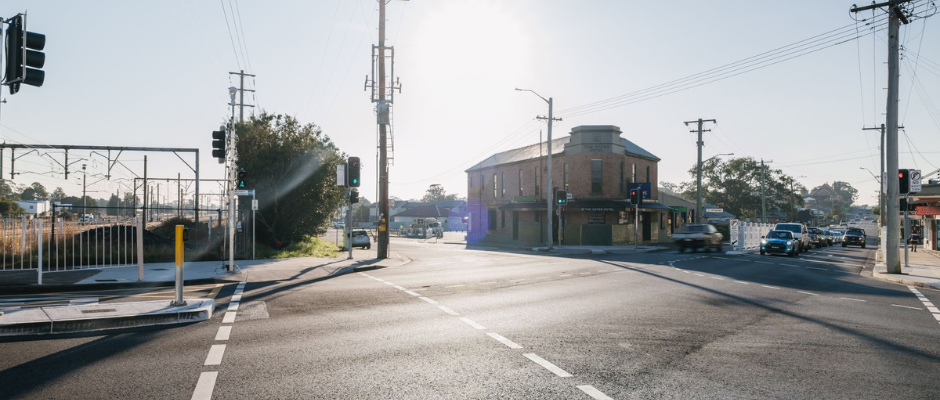 Glebe Road, Adamstown - safety improvements