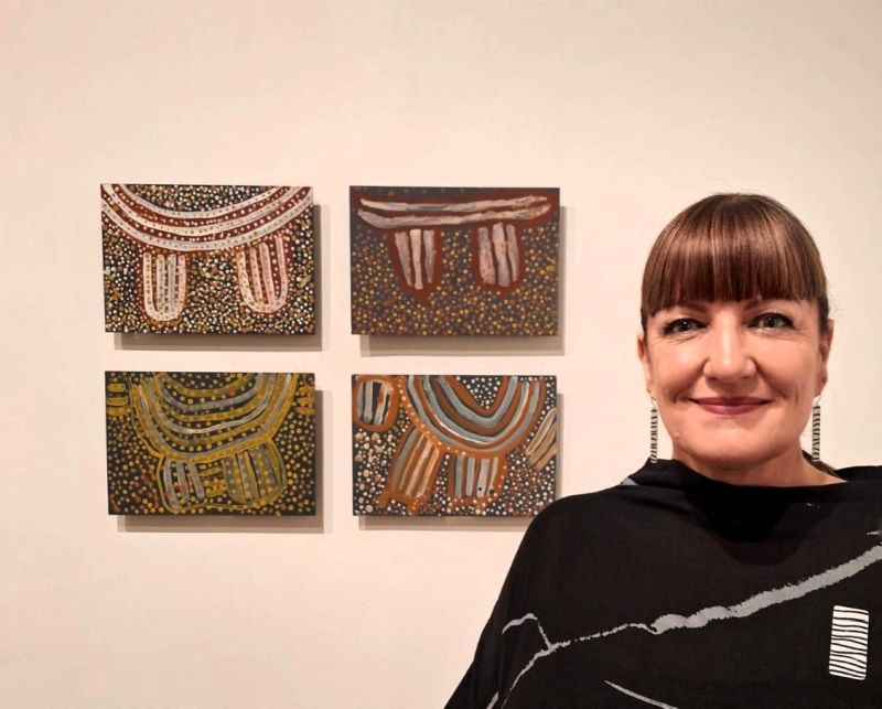 Newcastle Art Gallery Director Lauretta Morton at Tate Modern exhibition