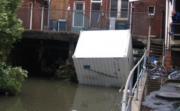 The role of the bridge in flood management