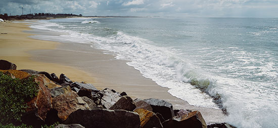 Help us understand how Stockton Beach is changing