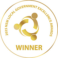2025 NSW Local Government Excellence Award winner icon