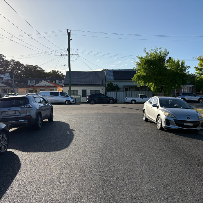 John Hooker Street before works