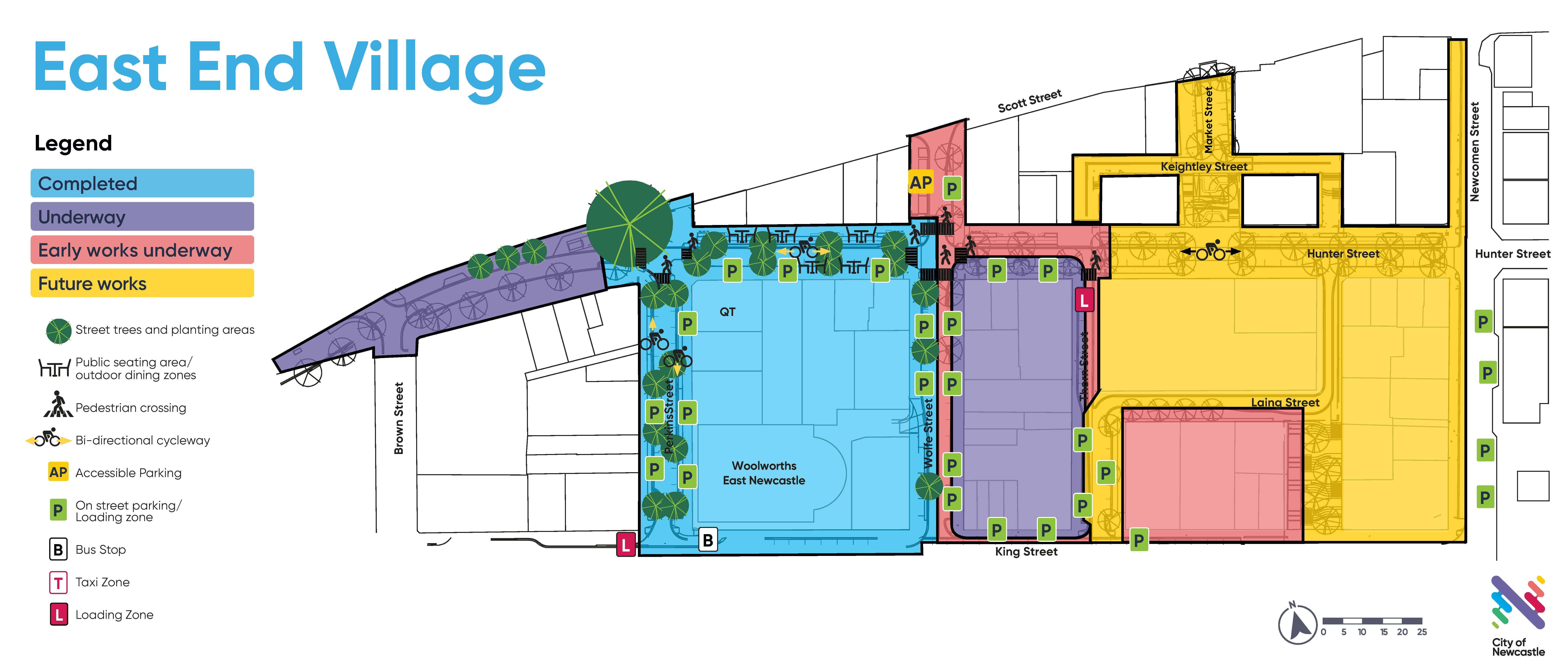 East End works map_ October 2024